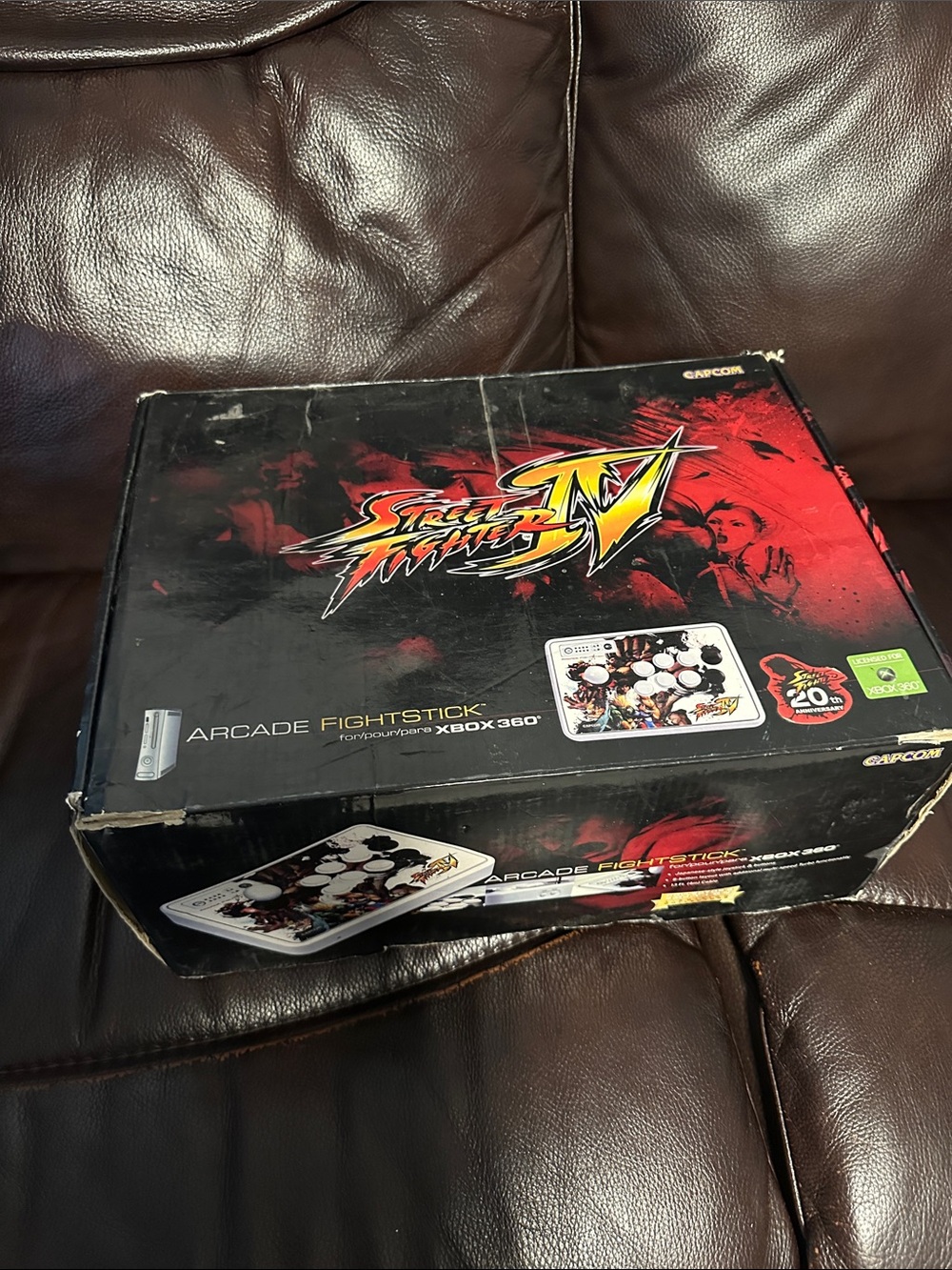 Capcom Street Fighter IV Arcade Fightstick Controller - Black & Red